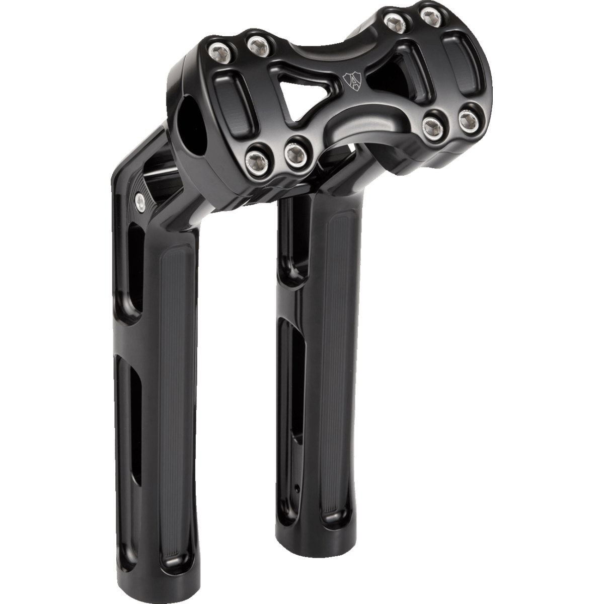 ARLEN NESS - Wayback Risers No Gauge Mount 10in - Risers - MetalCore Harley Supply