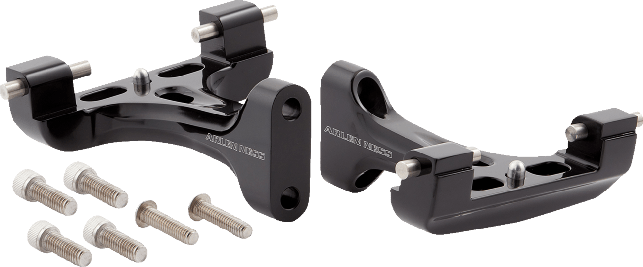 ARLEN NESS-Forged Passenger Floorboard Mounts / '93-'23 Bagger-Floorboard Mounts-MetalCore Harley Supply