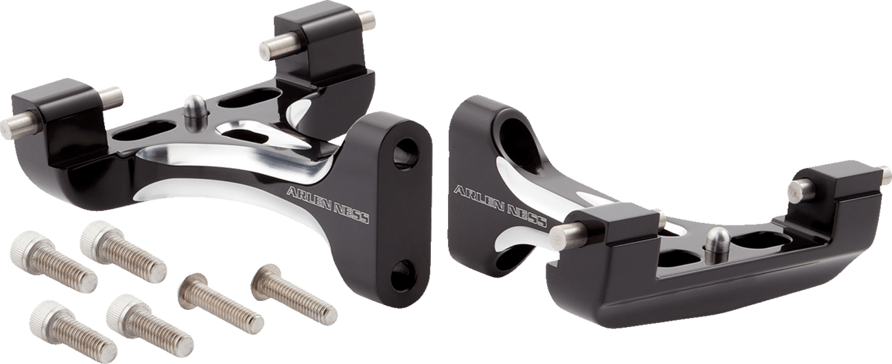 ARLEN NESS-Forged Passenger Floorboard Mounts / '93-'23 Bagger-Floorboard Mounts-MetalCore Harley Supply