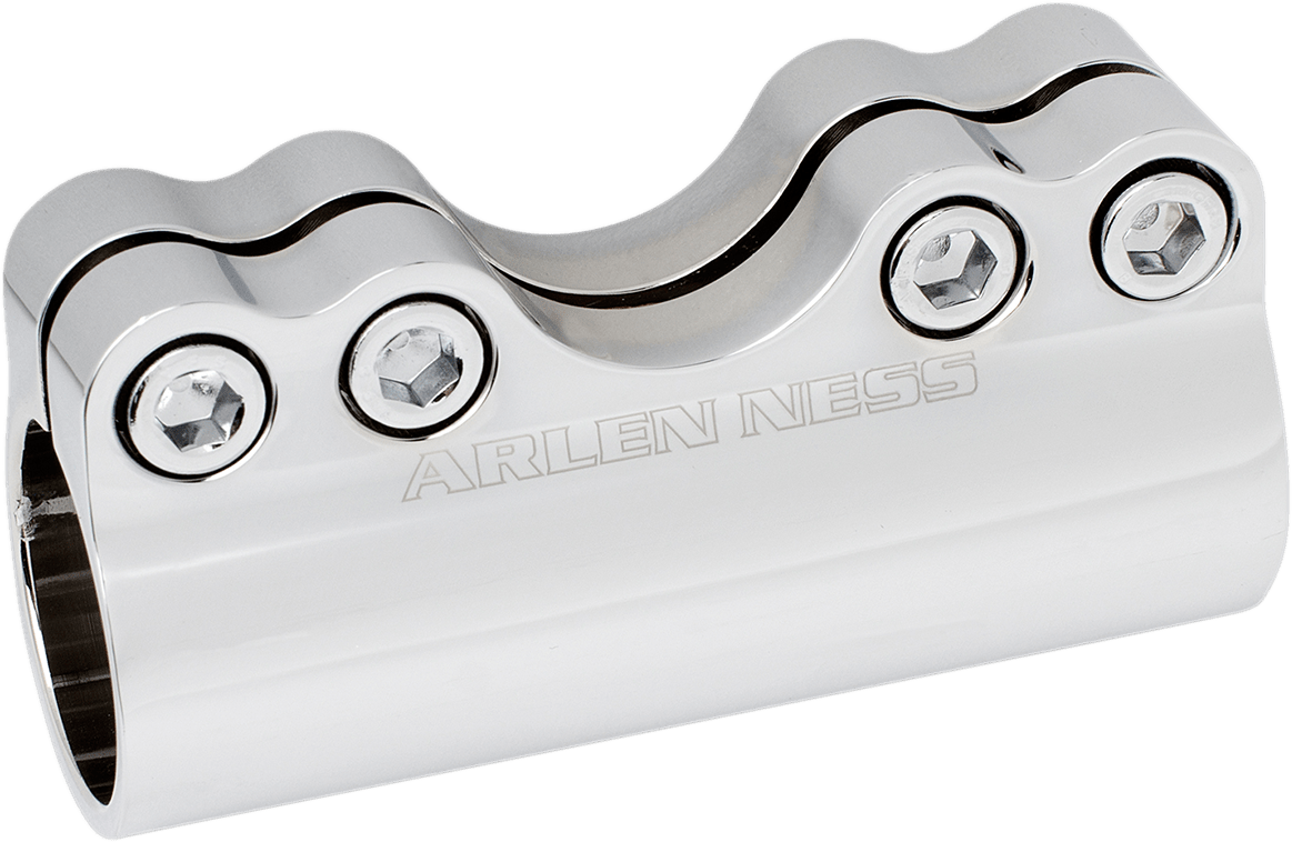 ARLEN NESS-Modular Adjustable Handlebar Clamp for 1" and 1-1/4" Handlebars-Handlebar Clamps-MetalCore Harley Supply