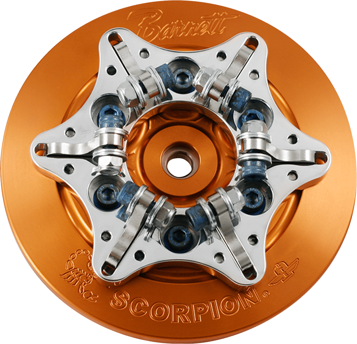 BARNETT-Scorpion Low-Profile Lock-Up Pressure Plates / '99-'06 Big Twins-Clutch Kits / Parts-MetalCore Harley Supply