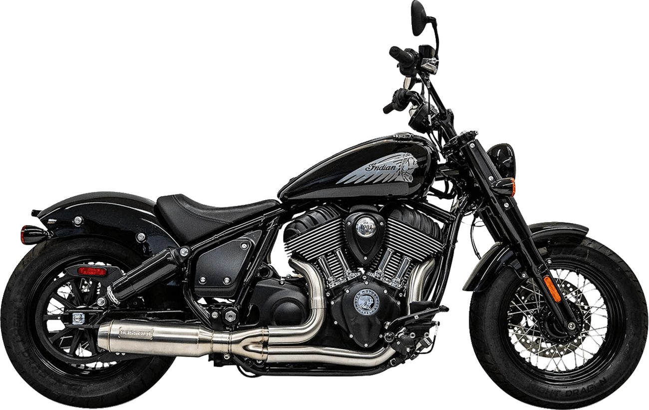 BASSANI EXHAUST-2-into-1 Exhaust System - MetalCore Harley Supply