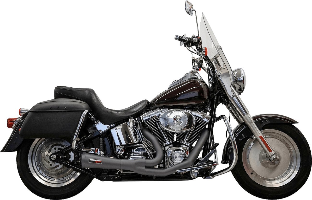 BASSANI EXHAUST-2-into-1 Ripper Exhaust System - MetalCore Harley Supply