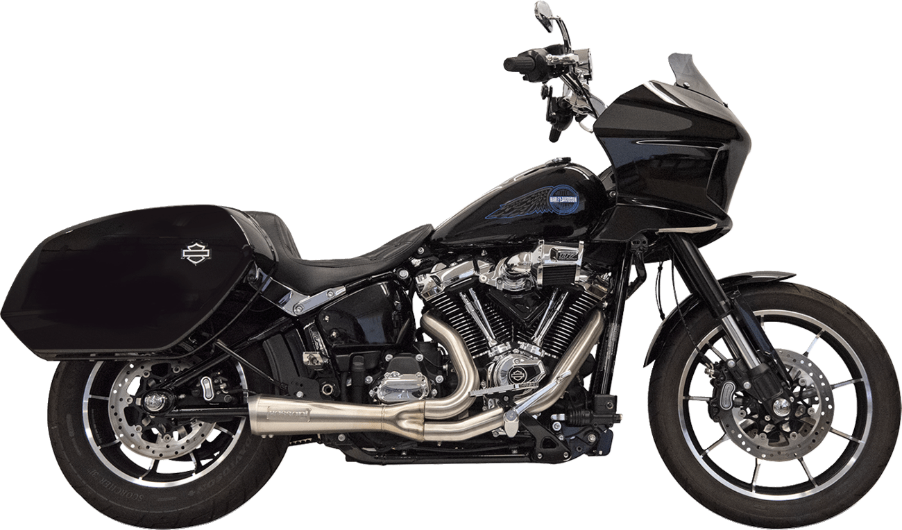 BASSANI EXHAUST-2-into-1 Ripper Exhaust System - MetalCore Harley Supply