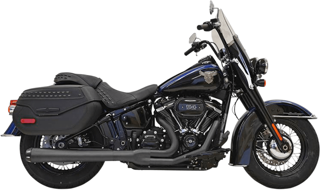BASSANI EXHAUST-2-into-1 Road Rage Exhaust System - MetalCore Harley Supply