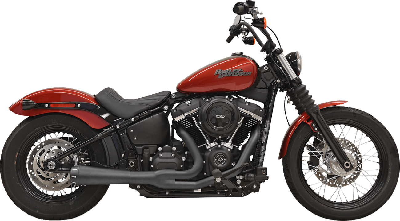 BASSANI EXHAUST-2-into-1 Road Rage III Exhaust System - MetalCore Harley Supply