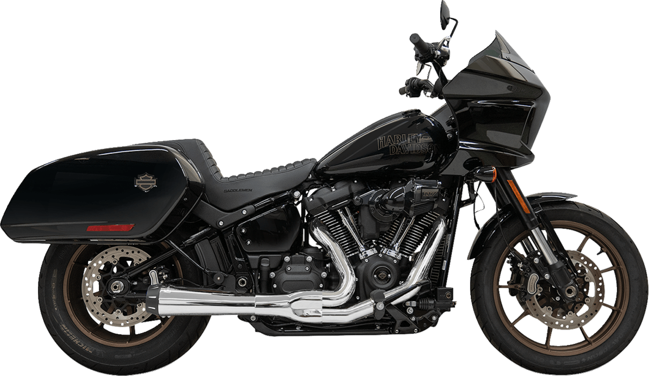 BASSANI EXHAUST-2-into-1 Road Rage III Exhaust System - MetalCore Harley Supply