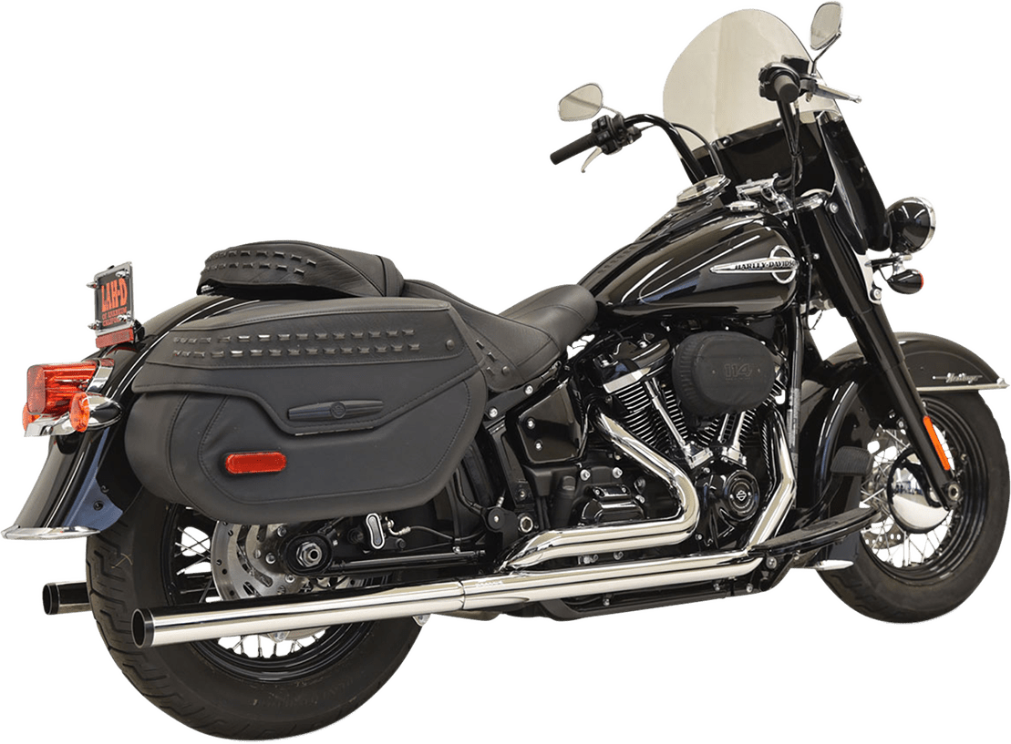 BASSANI EXHAUST-2:2 Dual Exhaust System - MetalCore Harley Supply
