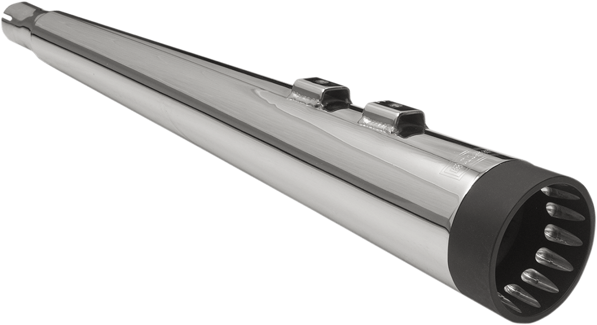 BASSANI EXHAUST-DNT® Megaphone Slip-On Mufflers - MetalCore Harley Supply