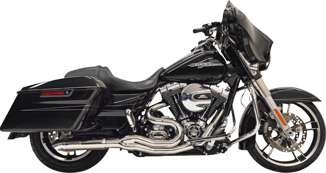 BASSANI EXHAUST-Hot Rod 2:1 Exhaust - MetalCore Harley Supply
