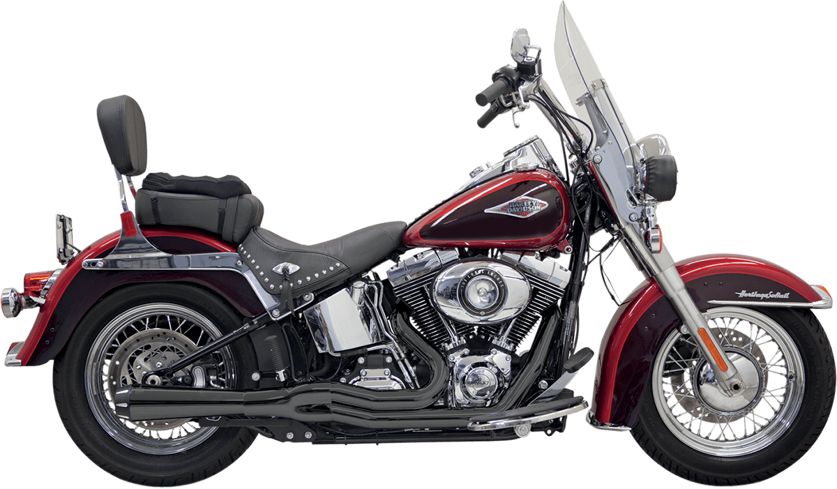 BASSANI EXHAUST-Mega Power Exhaust - Short - FXS/FLS - MetalCore Harley Supply