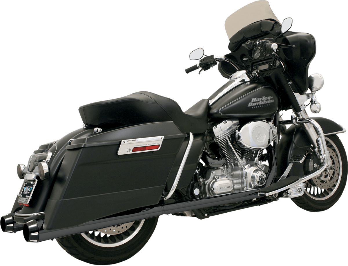 BASSANI EXHAUST-Megaphone Slip-On Mufflers - MetalCore Harley Supply
