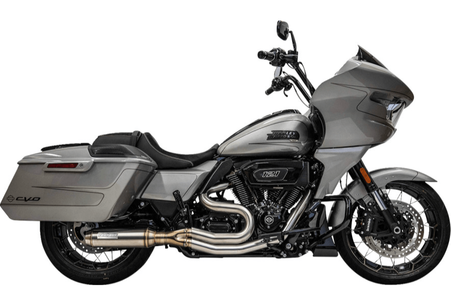 BASSANI EXHAUST - Mid - Length 2:1 Super Bike Exhaust System / '17 - '23 Bagger - Exhaust - 2 into 1 - MetalCore Harley Supply