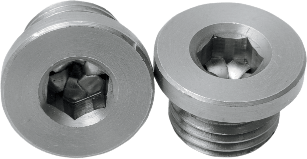 BASSANI EXHAUST-O2 Sensor Port Plugs - MetalCore Harley Supply
