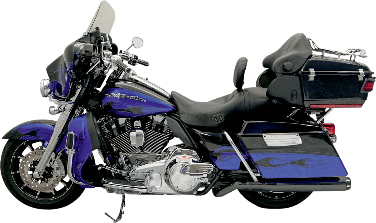 BASSANI EXHAUST-Pseudo Left-Side Muffler - MetalCore Harley Supply
