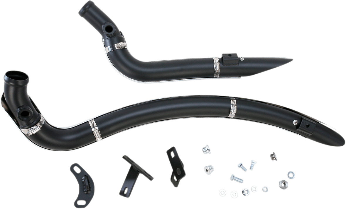 BASSANI EXHAUST-Radial Sweeper Exhaust - MetalCore Harley Supply