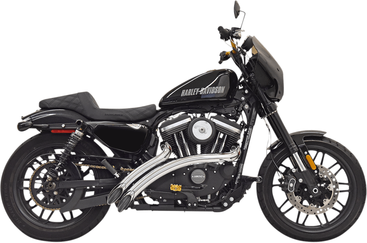 BASSANI EXHAUST-Radial Sweepers Exhaust System - MetalCore Harley Supply