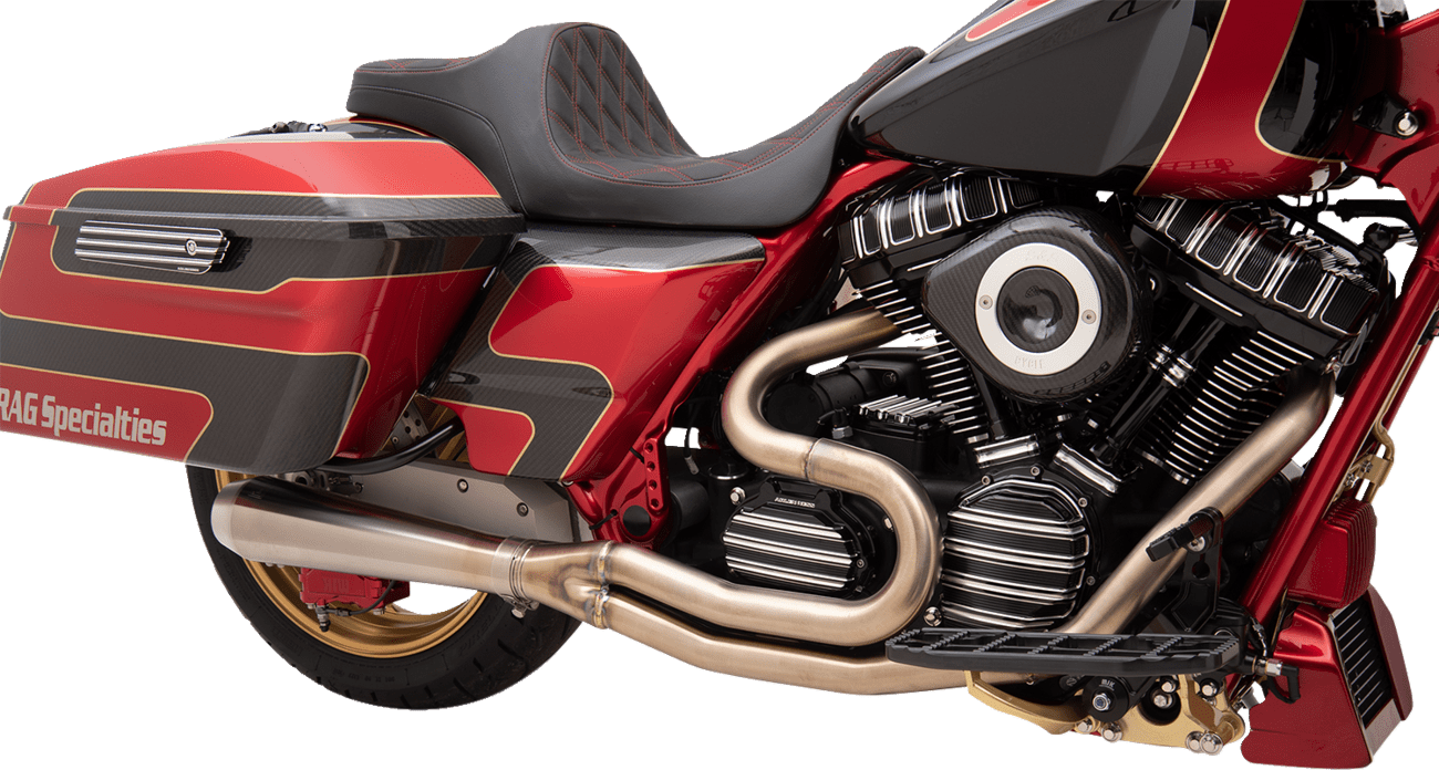 BASSANI EXHAUST-Road Rage III 2:1 Exhaust System - MetalCore Harley Supply