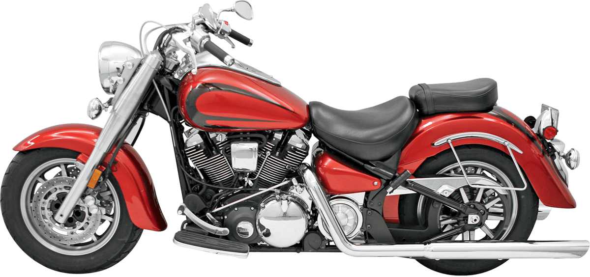 BASSANI EXHAUST-True Dual Crossover Head Pipe - MetalCore Harley Supply