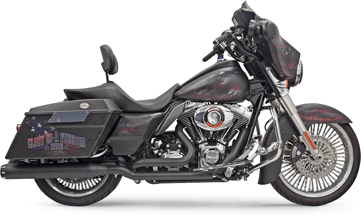 BASSANI EXHAUST-True-Dual Down Under Headpipes - MetalCore Harley Supply