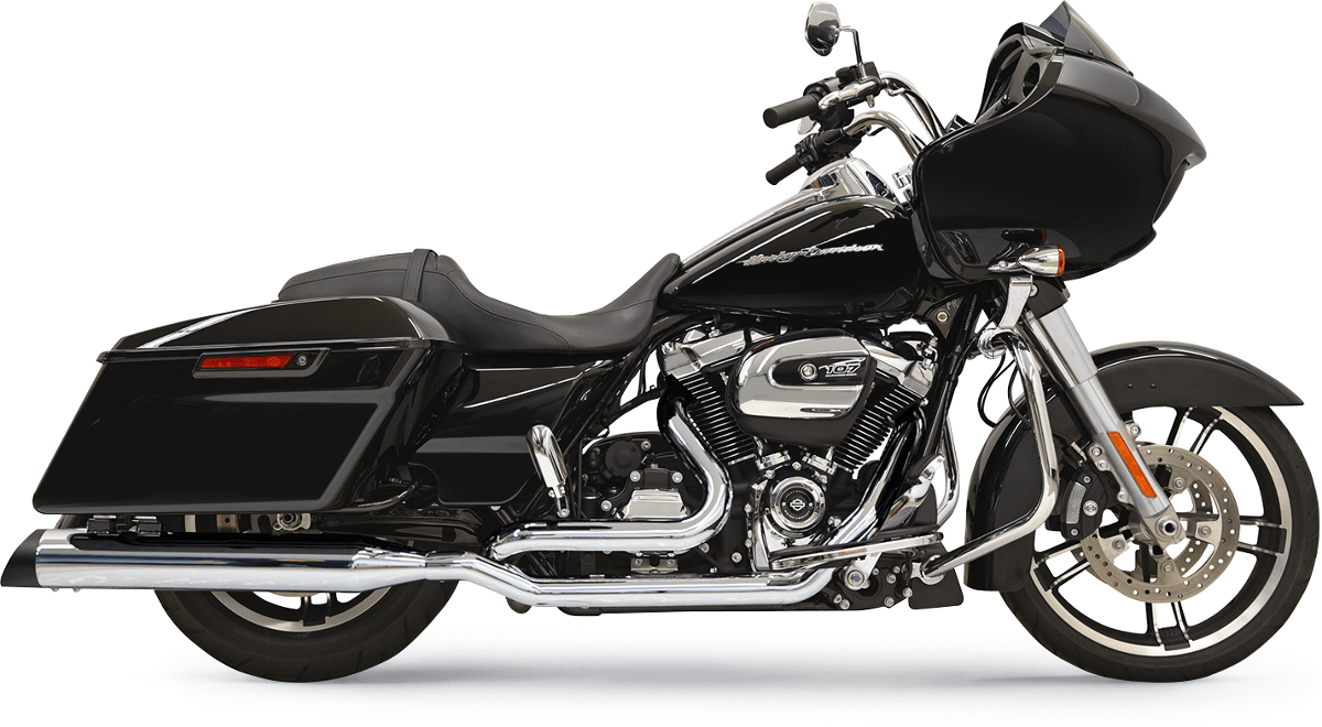 BASSANI EXHAUST-True-Dual Down Under Headpipes - MetalCore Harley Supply