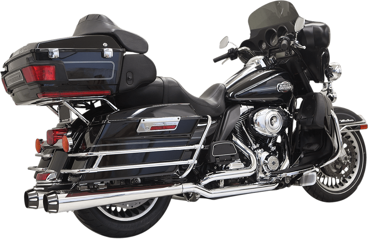 BASSANI EXHAUST-True-Dual Down Under System - MetalCore Harley Supply