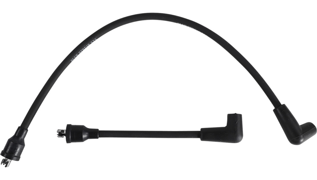 BLUE STREAK - 8 mm Spark Plug Wires / '80 - '99 Frame Mount Coil - Spark Plug Wires - MetalCore Harley Supply