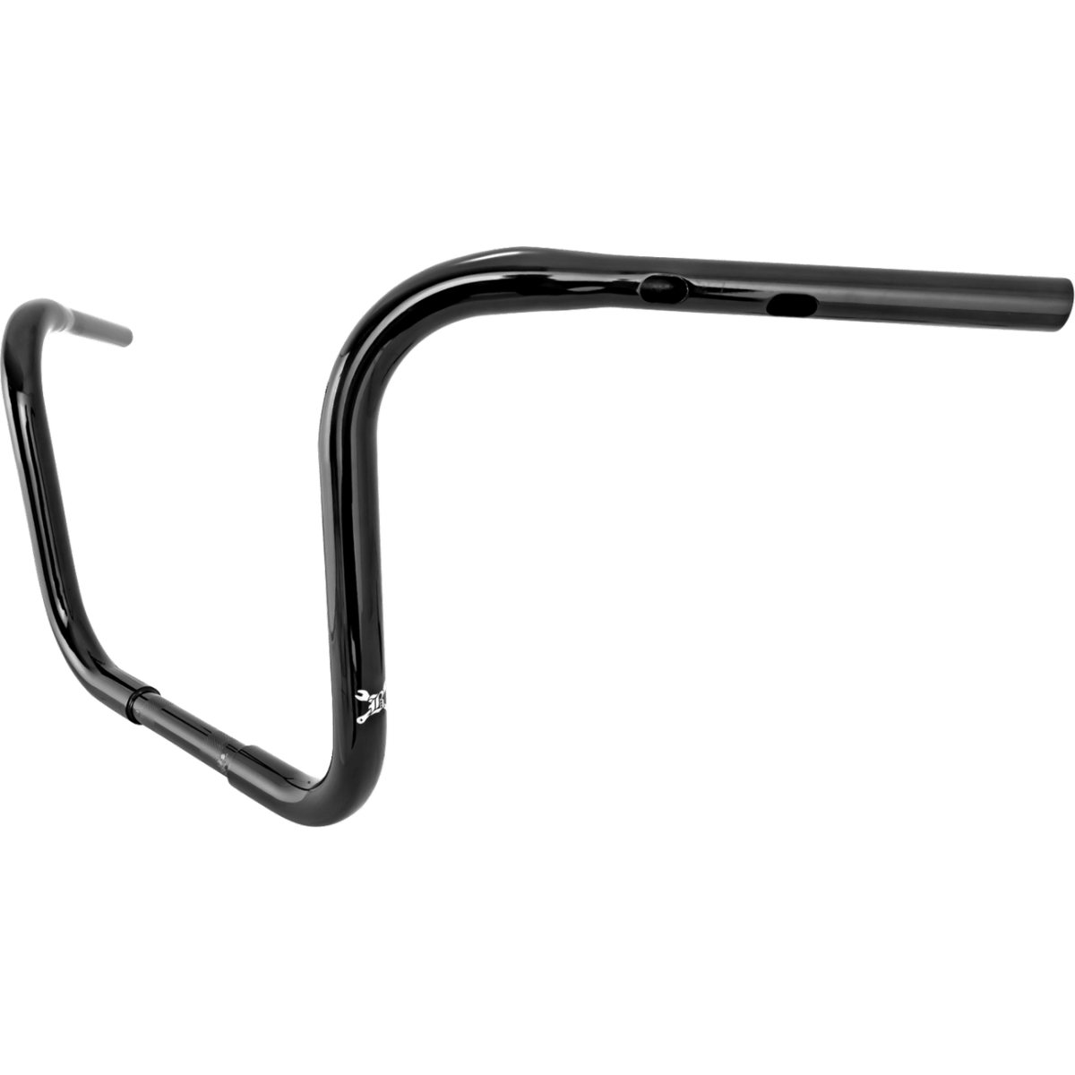 BURLY BRAND - Gorilla Ape Handlebars - Gloss Black 12" - view 2 - Handlebars - Ape Hangers - MetalCore Harley Supply