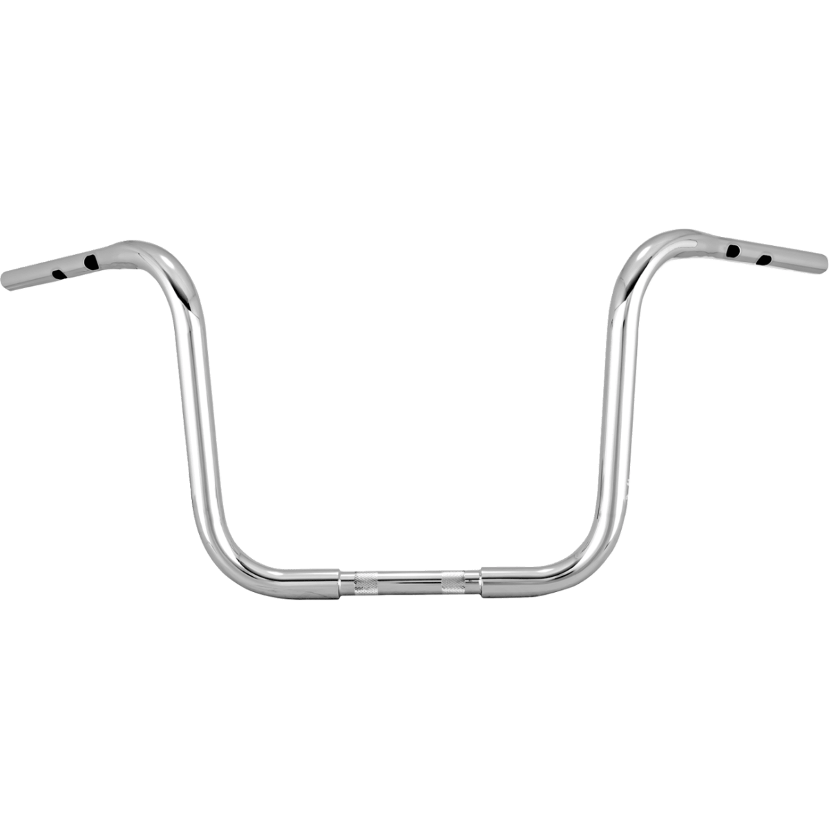 BURLY BRAND - Gorilla Ape Handlebars - Chrome 12" - Handlebars - Ape Hangers - MetalCore Harley Supply