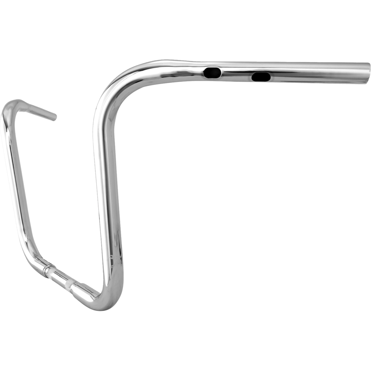BURLY BRAND - Gorilla Ape Handlebars - Chrome 14" - view 2 - Handlebars - Ape Hangers - MetalCore Harley Supply