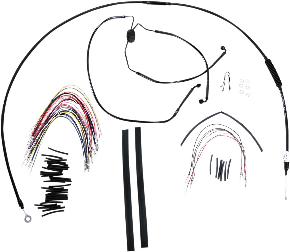 BURLY BRAND-Complete Handlebar Install Kits for Ape Hangers / '08-'16 Bagger-Handlebar Install Kits-MetalCore Harley Supply