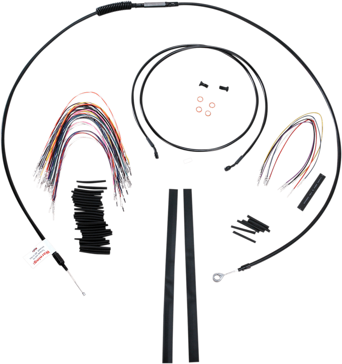 BURLY BRAND-Complete Handlebar Install Kits for Ape Hangers / '08-'16 Bagger-Handlebar Install Kits-MetalCore Harley Supply