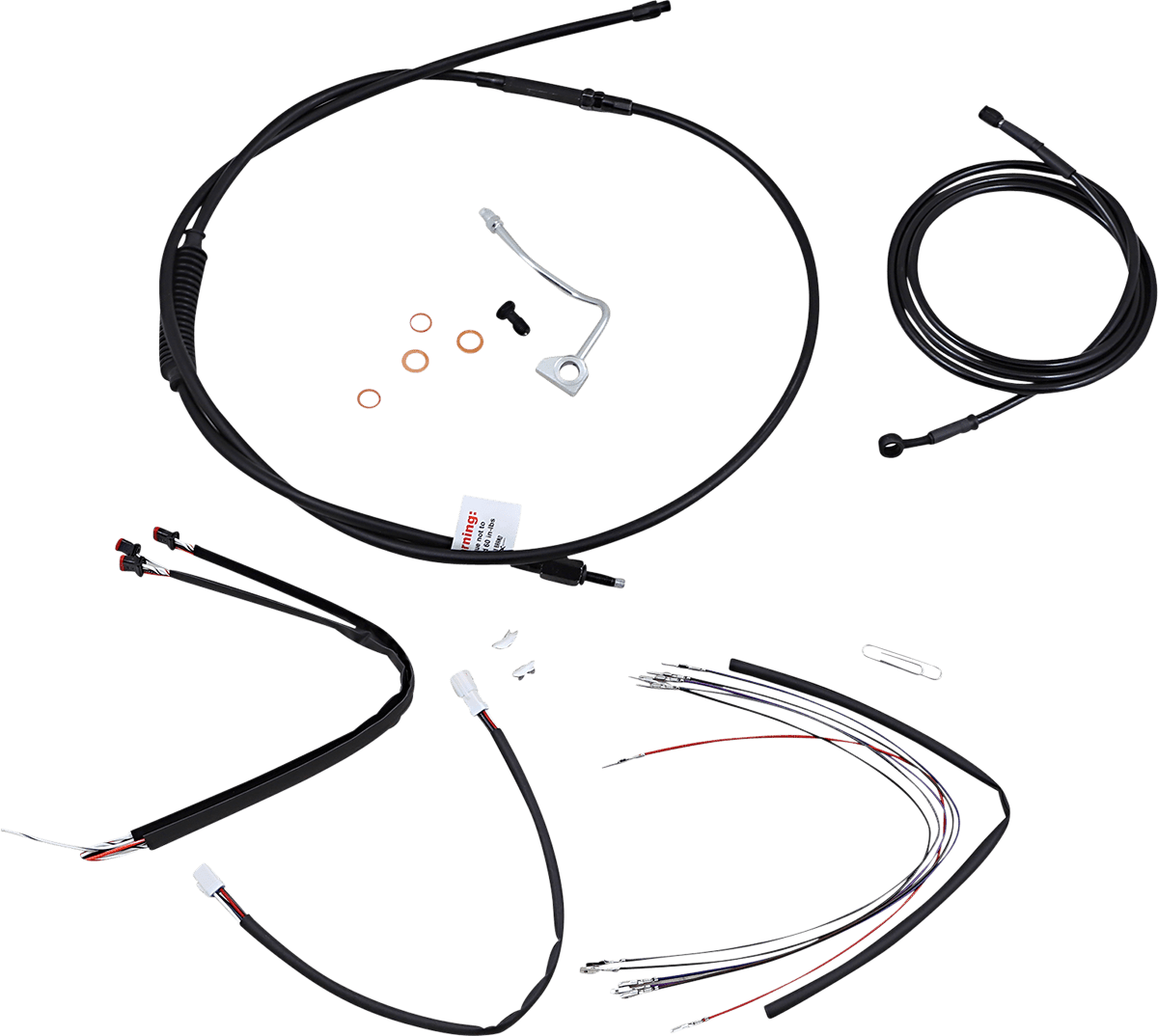 BURLY BRAND-Complete Handlebar Install Kits for Ape Hangers / '08-'16 Bagger-Handlebar Install Kits-MetalCore Harley Supply