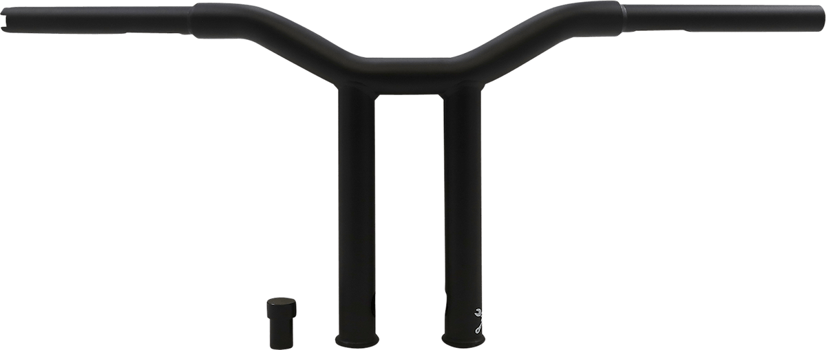 BURLY BRAND-Dominator T Bar Handlebars / Straight or Raked-Handlebars-MetalCore Harley Supply