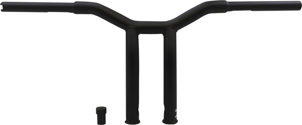 BURLY BRAND-Dominator T Bar Handlebars / Straight or Raked-Handlebars-MetalCore Harley Supply