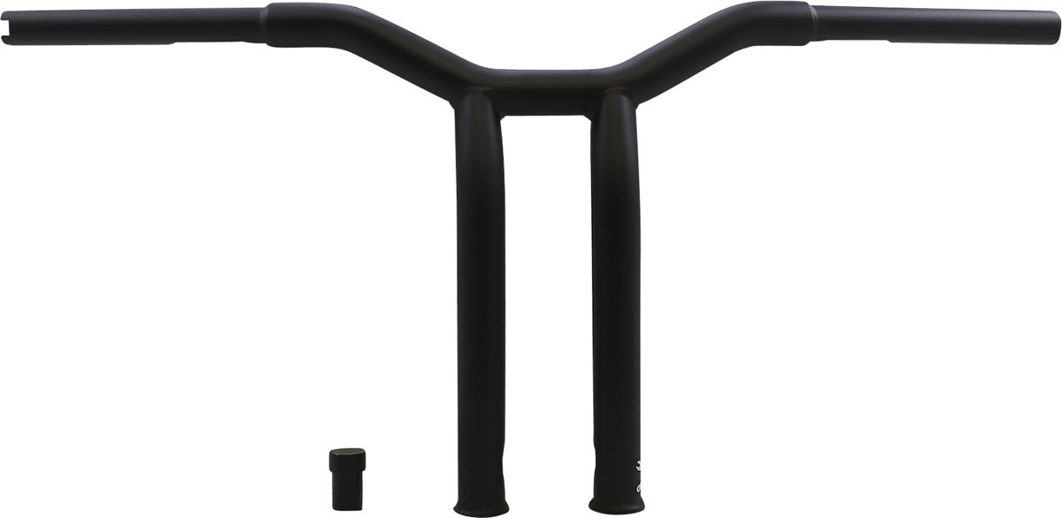 BURLY BRAND-Dominator T Bar Handlebars / Straight or Raked-Handlebars-MetalCore Harley Supply