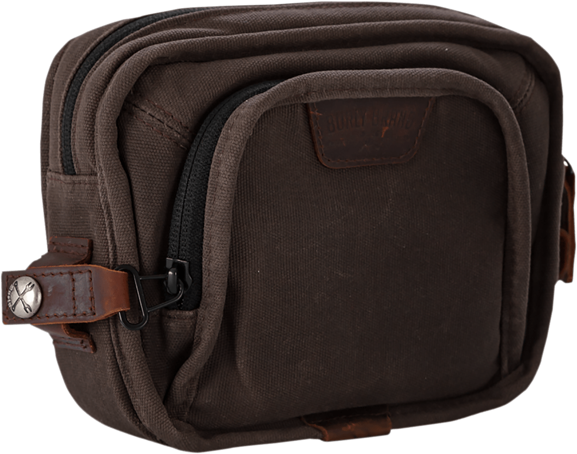 BURLY BRAND-Handlebar Bags-Handlebar Bag-MetalCore Harley Supply