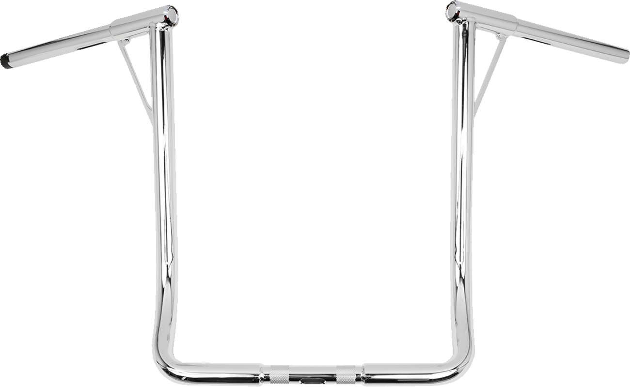 BURLY BRAND-1 1/4" Louie & Louie B Handlebars-Handlebars - Ape Hangers-MetalCore Harley Supply
