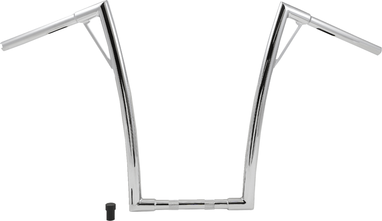BURLY BRAND-1 1/4" Louie & Louie B Handlebars-Handlebars - Ape Hangers-MetalCore Harley Supply