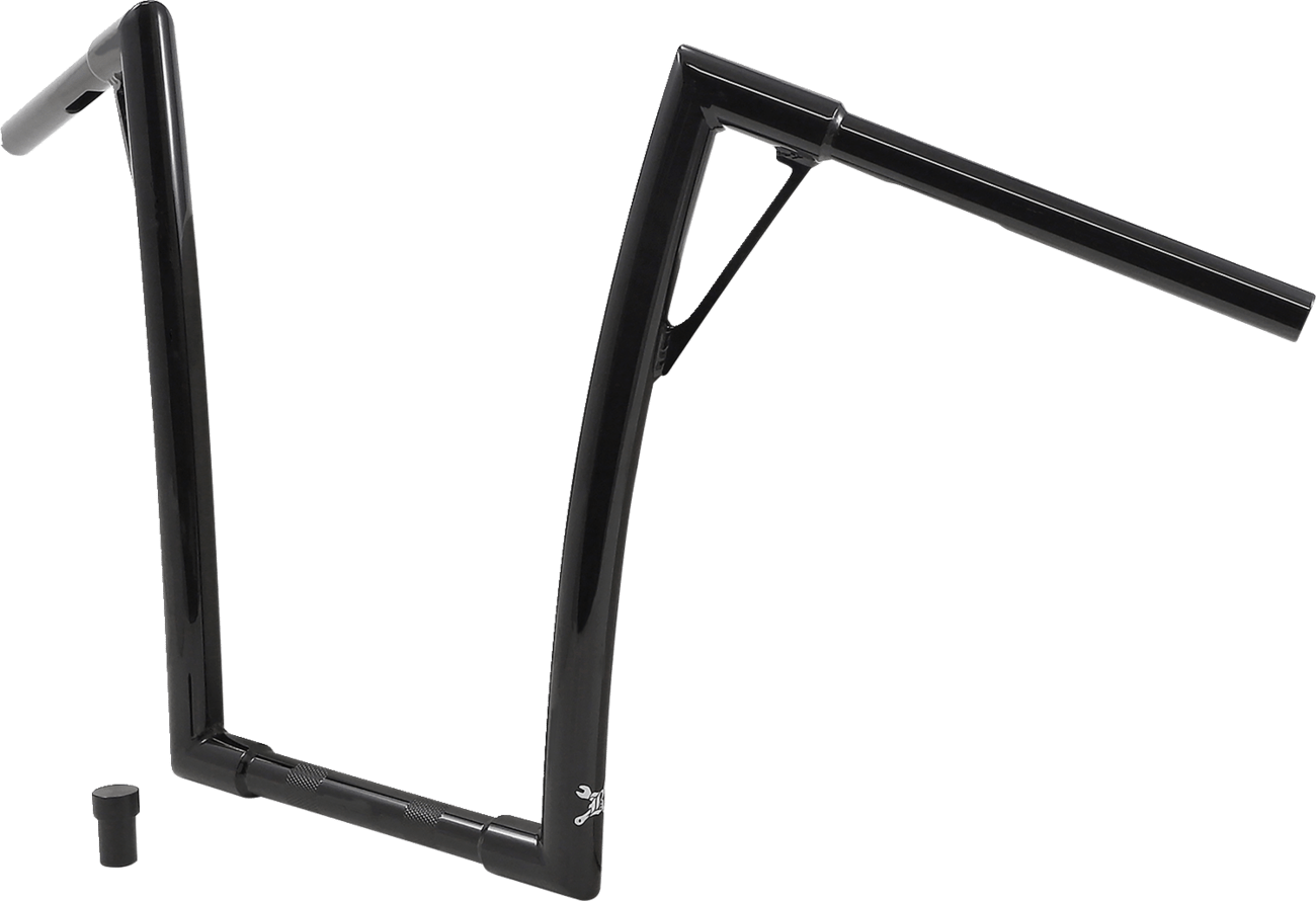 BURLY BRAND-1 1/4" Louie & Louie B Handlebars-Handlebars - Ape Hangers-MetalCore Harley Supply