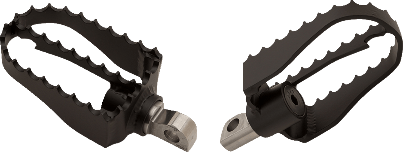 BURLY BRAND-MX-Style Footpegs / Standard & M8 Mounts-Footpegs-MetalCore Harley Supply