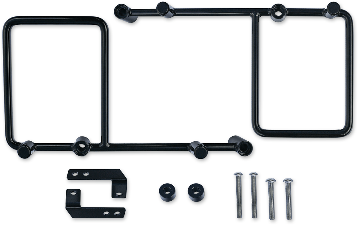 BURLY BRAND-Saddlebag Mounting System / Dyna & Sportster-Saddlebag Brackets-MetalCore Harley Supply