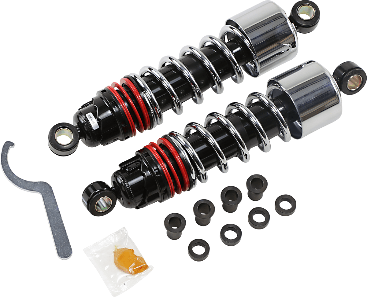BURLY BRAND-Slammer Plus Shocks / '91-'23 Models-Shocks-MetalCore Harley Supply