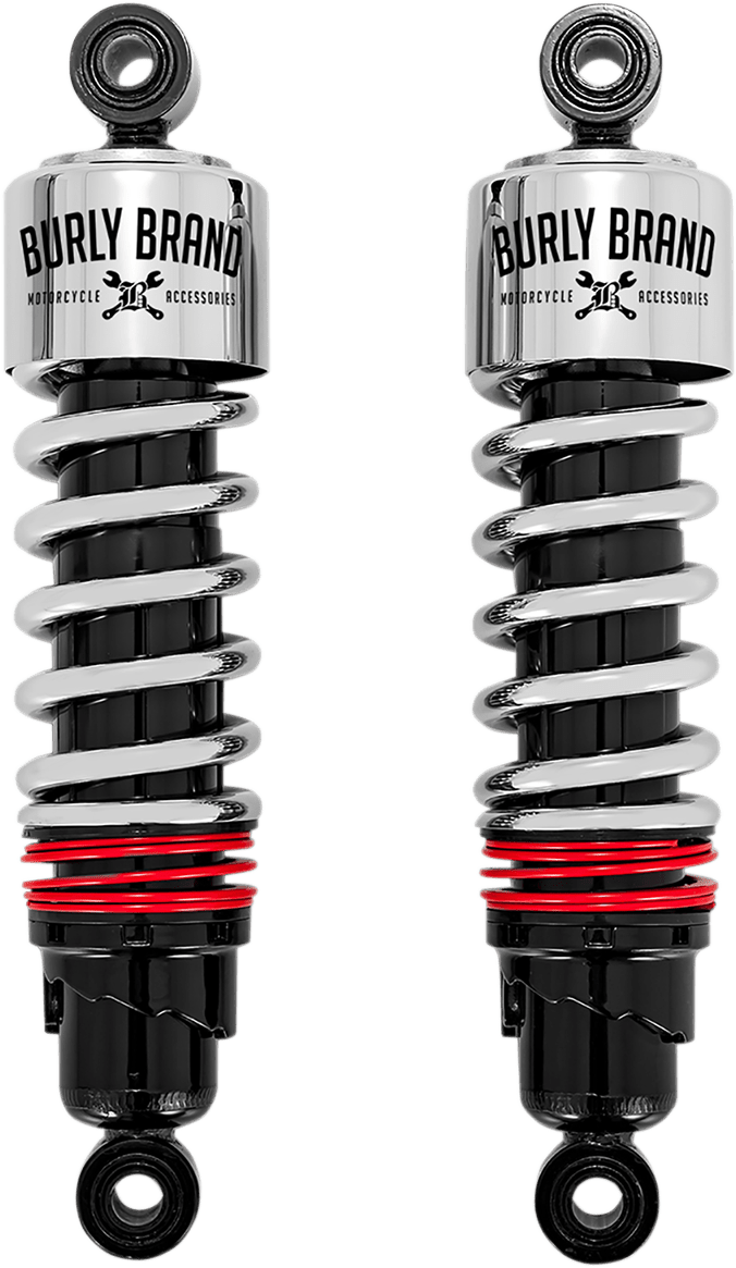BURLY BRAND-Slammer Plus Shocks / '91-'23 Models-Shocks-MetalCore Harley Supply