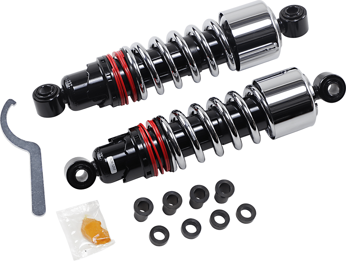 BURLY BRAND-Slammer Plus Shocks / '91-'23 Models-Shocks-MetalCore Harley Supply