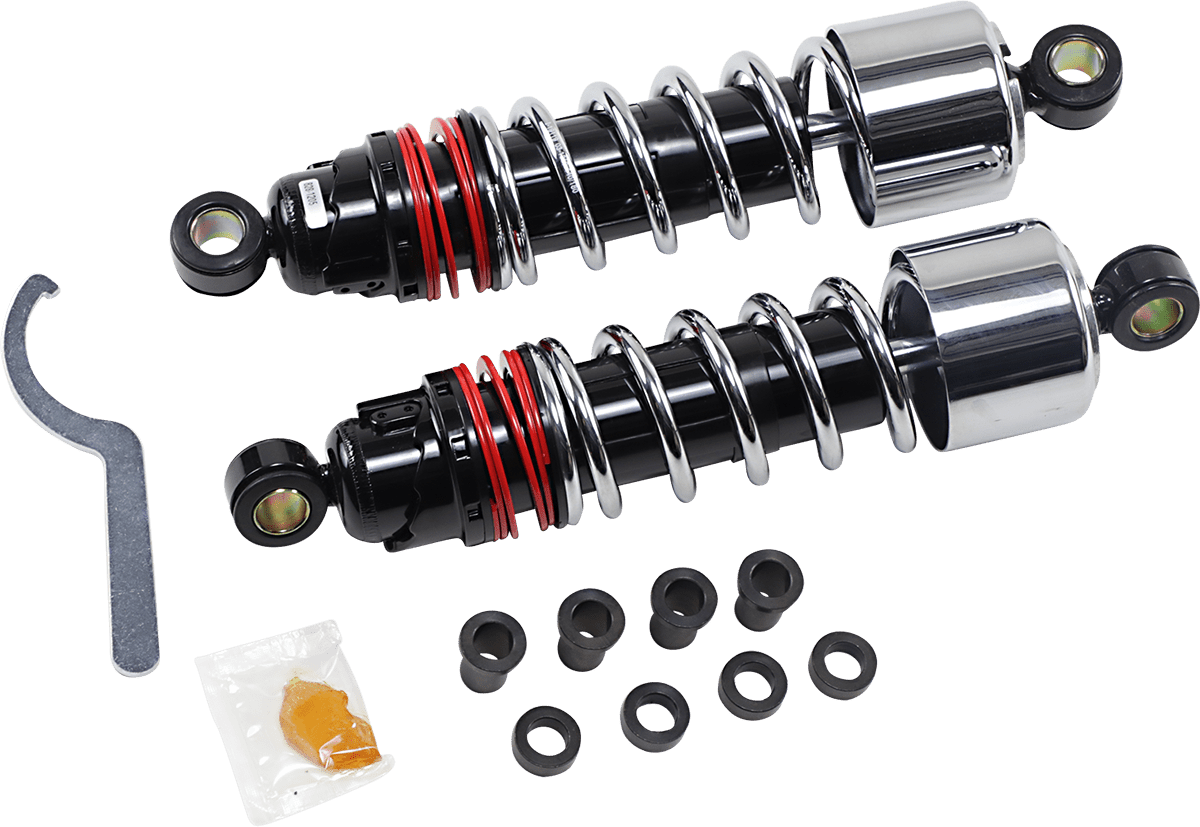 BURLY BRAND-Slammer Plus Shocks / '91-'23 Models-Shocks-MetalCore Harley Supply