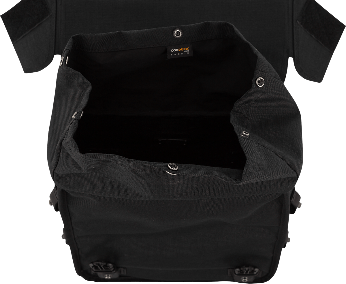 BURLY BRAND-Throw-over Saddlebags-Saddlebags-MetalCore Harley Supply