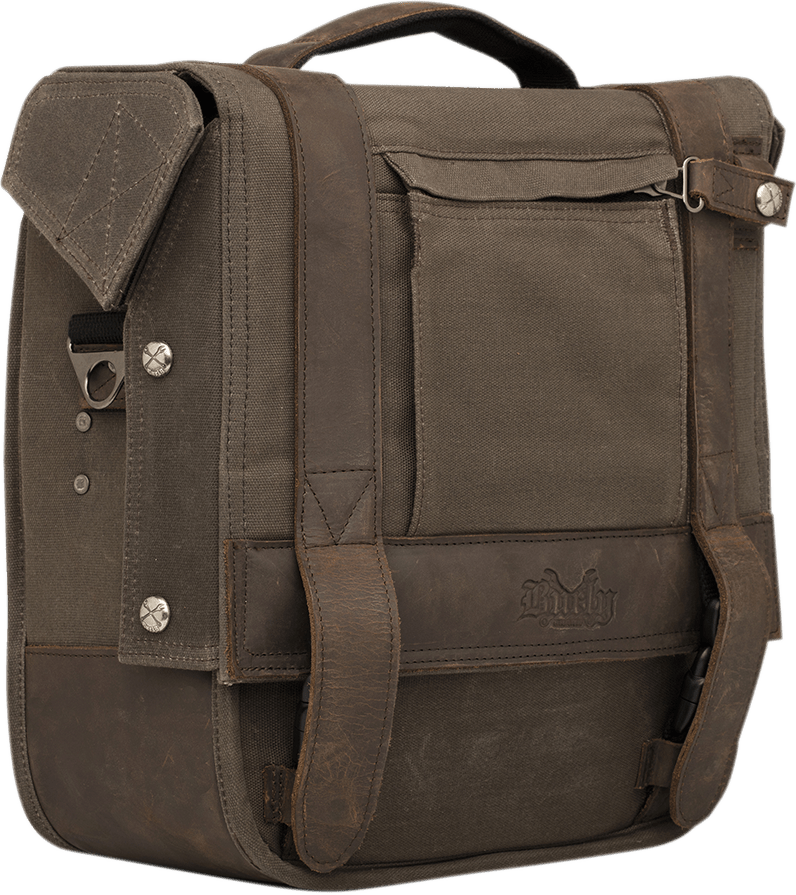 BURLY BRAND-Voyager Detachable Saddlebags--MetalCore Harley Supply