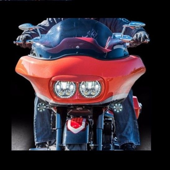 CUSTOM DYNAMICS - 5 3/4" TruBEAM® LED Headlamps / '04 - '13 FLTR - Headlights - MetalCore Harley Supply