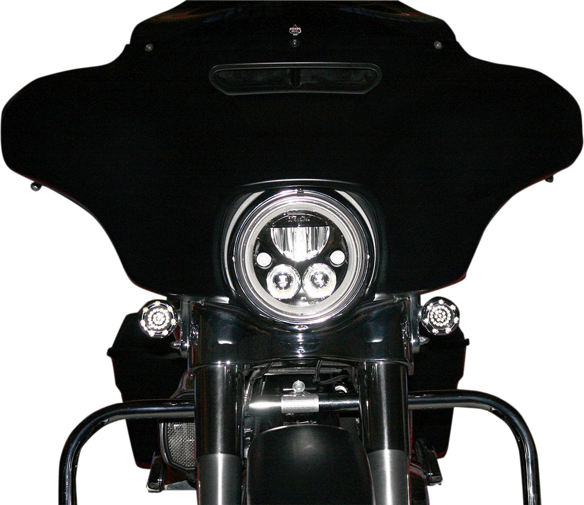 CUSTOM DYNAMICS - 7" TruBEAM® LED Headlamps - Headlights - MetalCore Harley Supply